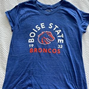 EUC Women’s Champion Blue Boise State Broncos Tee. Medium